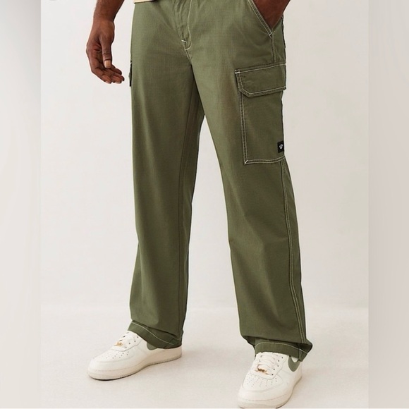 True Religion Other - True Religion Green Cargo Pants